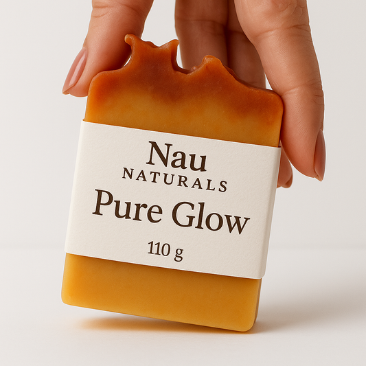 Pure Glow – Radiant Skin Soap with Shea Butter, Cocoa & Sandalwood
