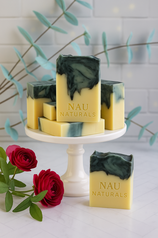 Cleansing Bar – Gentle Daily Face & Body Wash with Sandalwood & Tea Tree