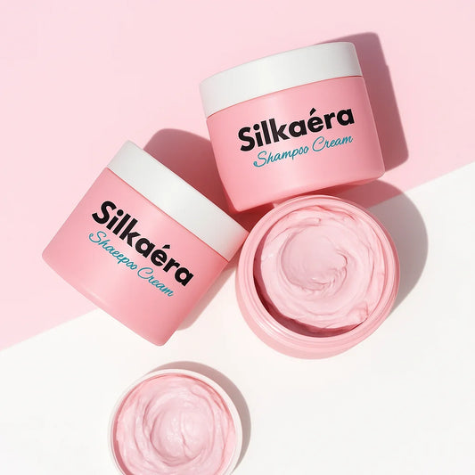 Silkaera Shampoo Cream – Sulfate Free Hair Cleansing & Conditioning Cream