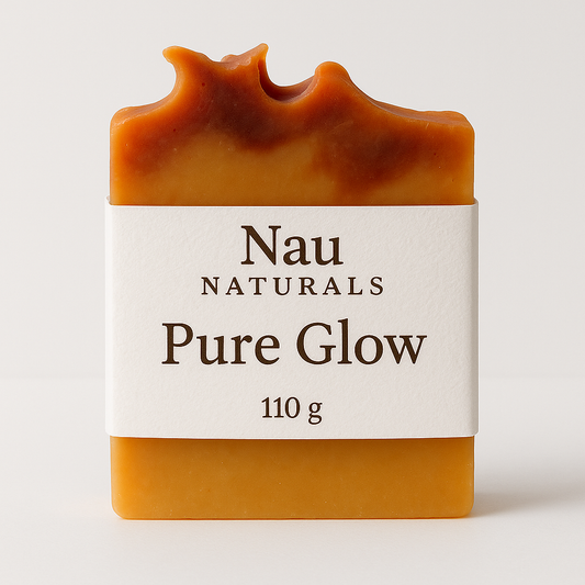 Pure Glow – Radiant Skin Soap with Shea Butter, Cocoa & Sandalwood