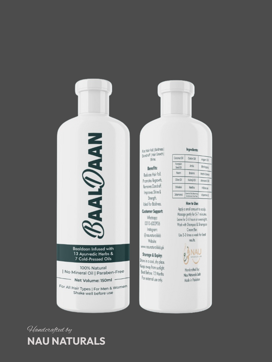 Baaldaan Hair Oil – Cold Infused Ayurvedic Hair Growth & Anti Hair Fall Oil